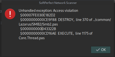 SoftPerfect support forum