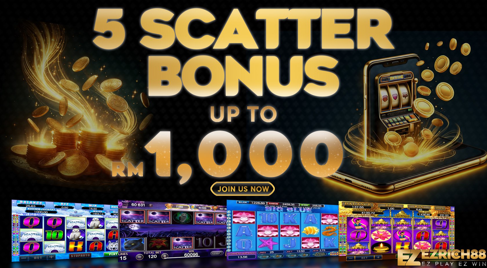 Scatter Bonus RM1000