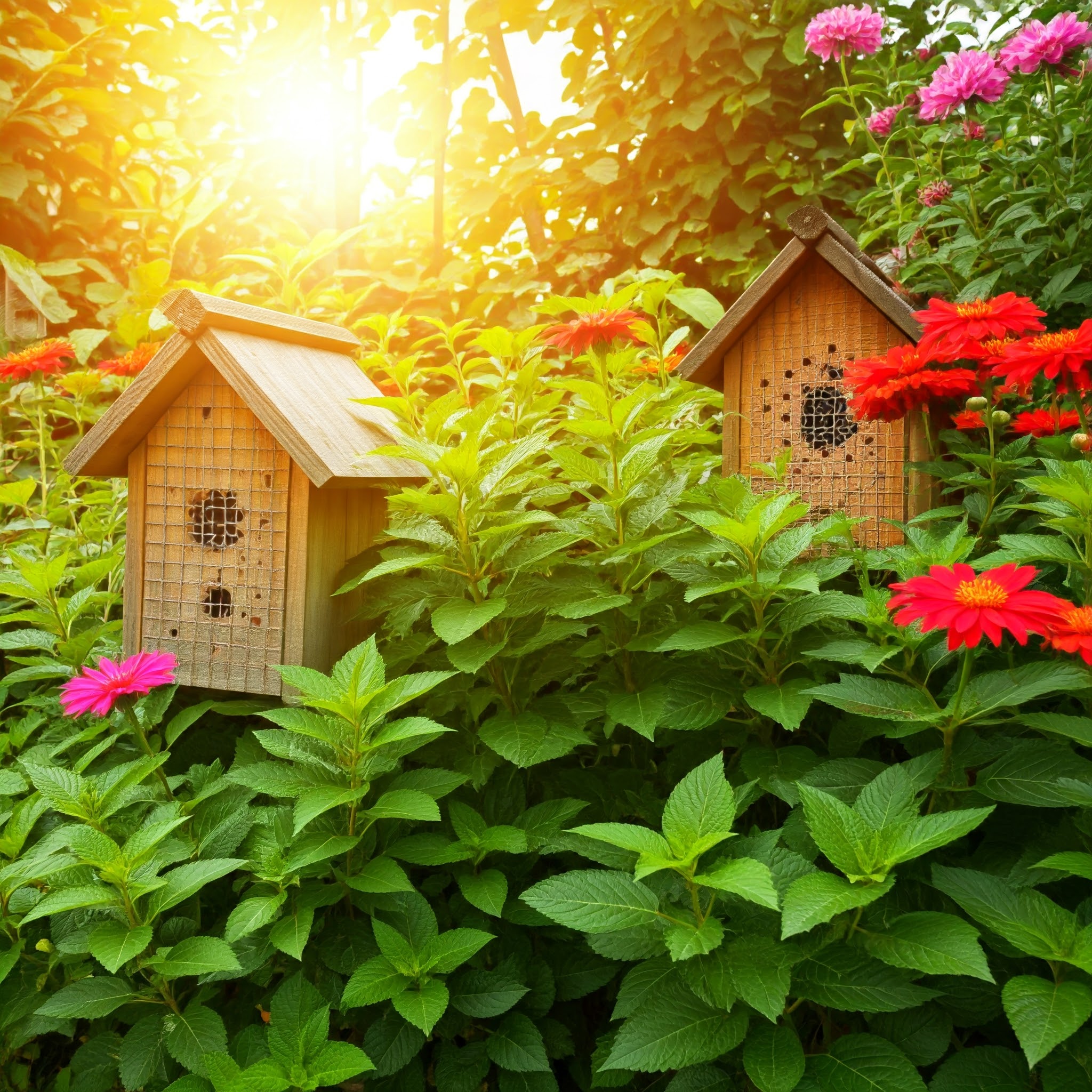 Beneficial insect houses