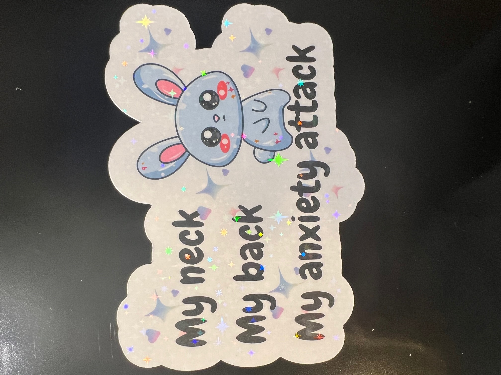 Mental health humor products from Bad Influence Co