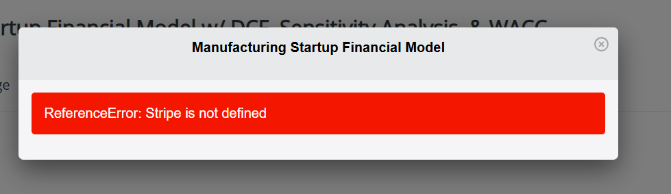 stripe error