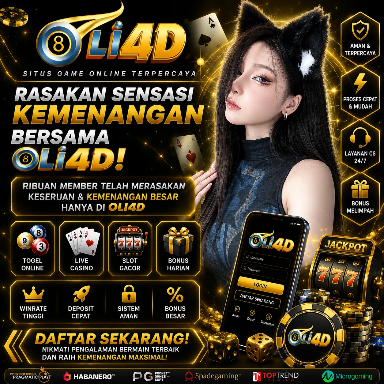 OLI4D Gokil Banget Tebak Angka Togel 4D Langsung Kena