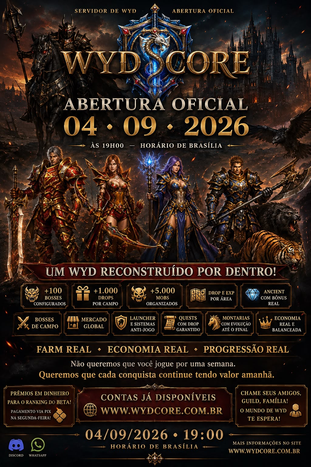 WYD CORE - LANÇAMENTO