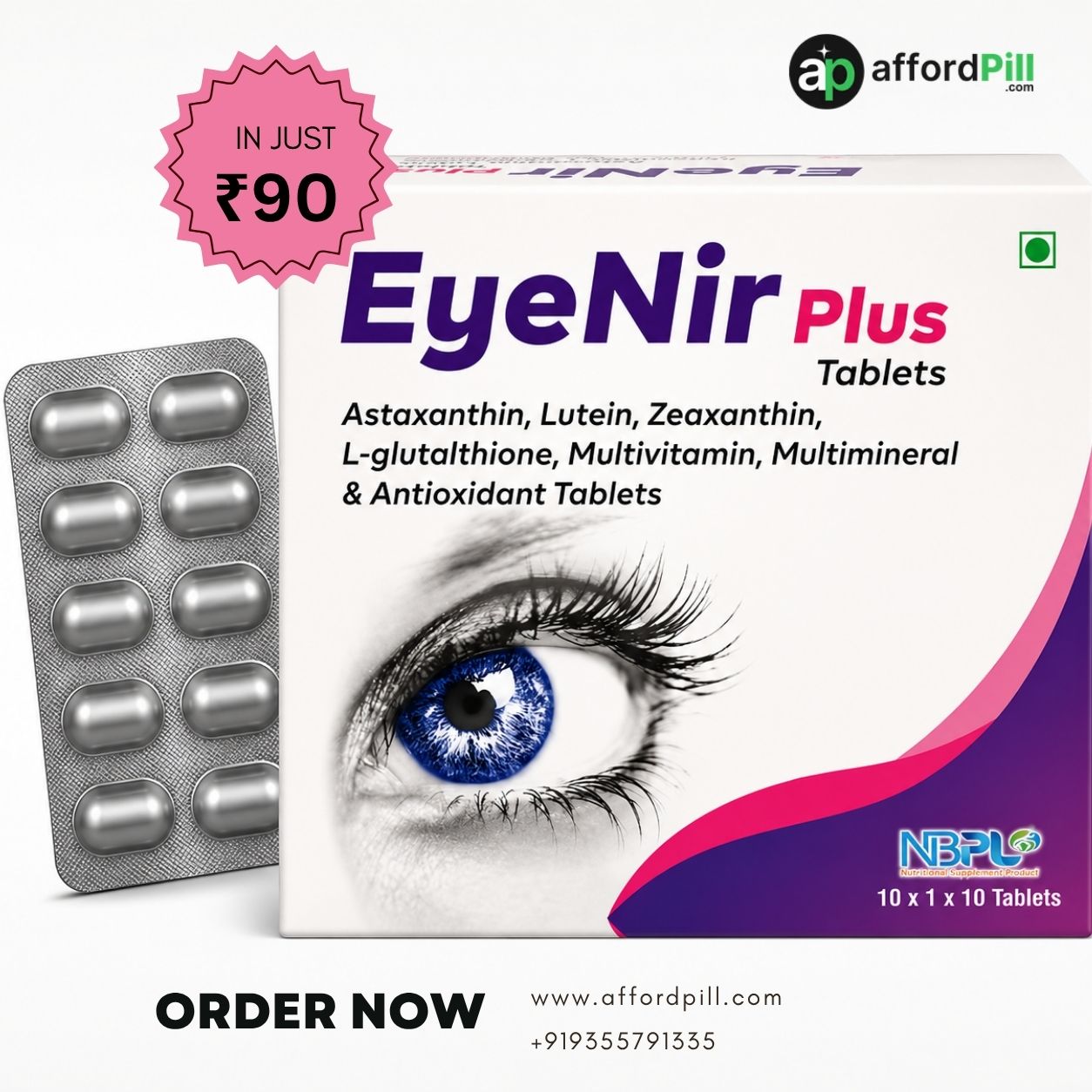 EyeNir Plus for Comprehensive Antioxidant Support