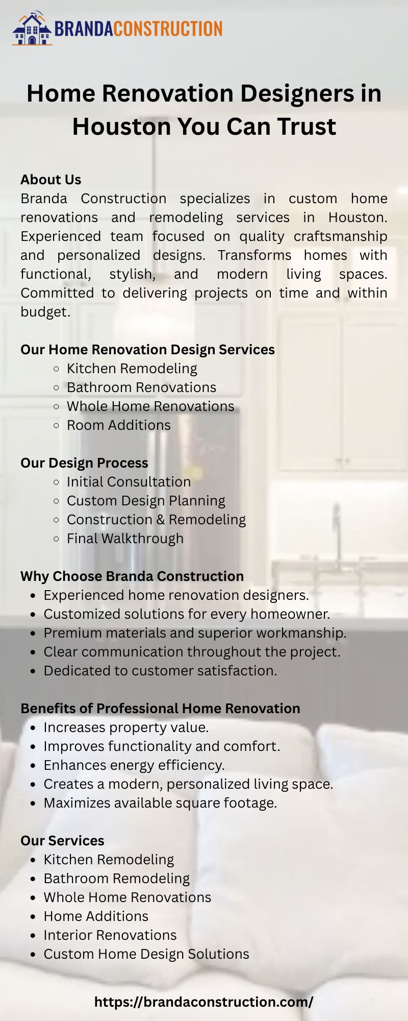 Upgrade Your Style with Creative Home Renovation Designers in Houston