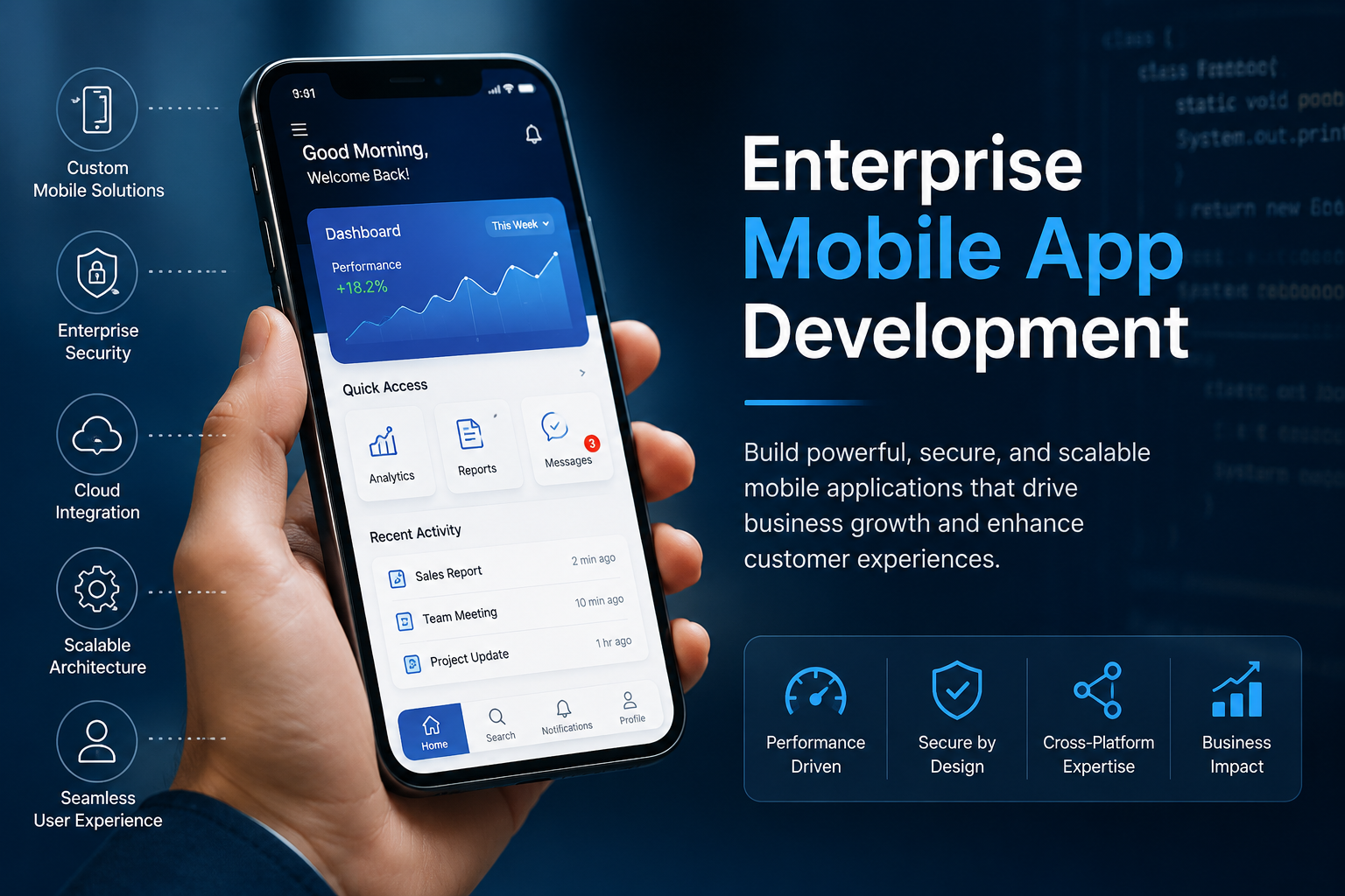 Enterprise Mobile App Development Solutions for Modern Businesses
