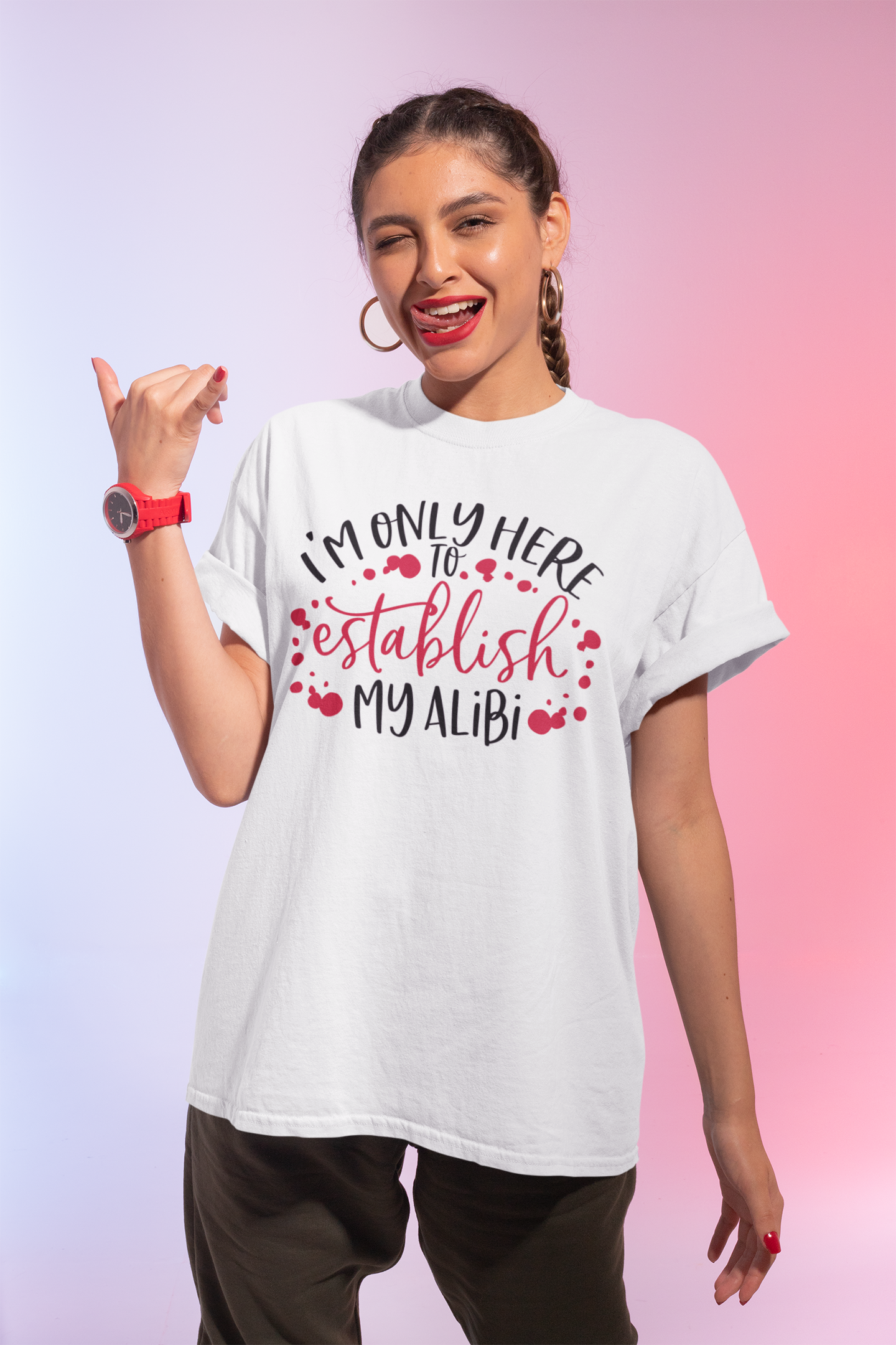 Sarcastic graphic shirts from Bad Influence Co