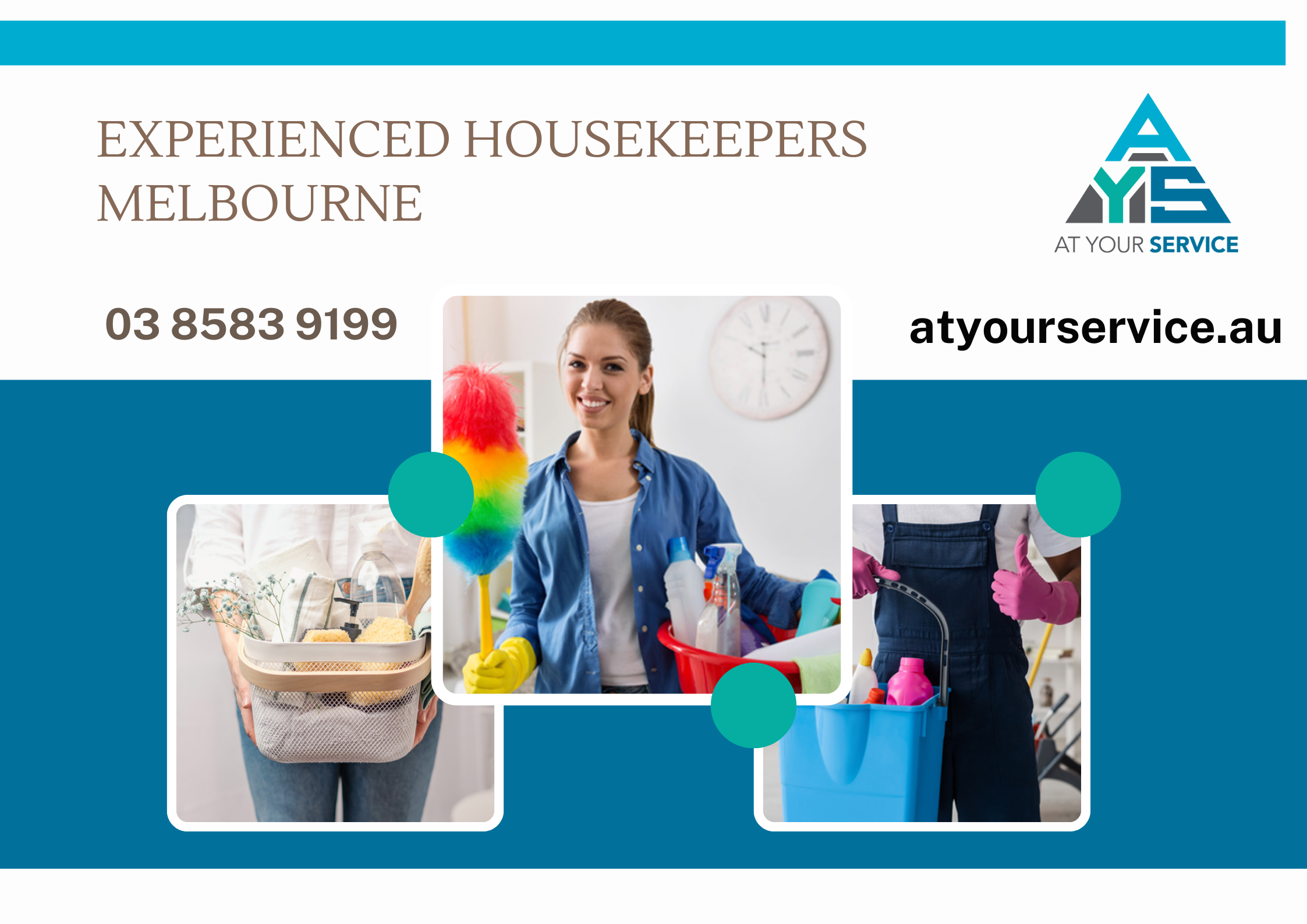 Hire The Most Experienced Melbourne Housekeepers By At Your Service